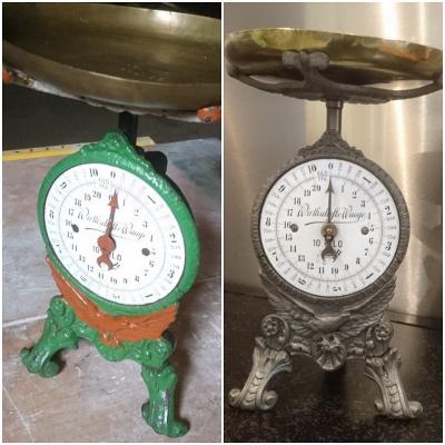 Balance wirtschaftswaage avant apres