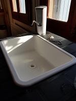 Evier robinet
