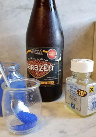 La peinture à la bière est facile à préparer