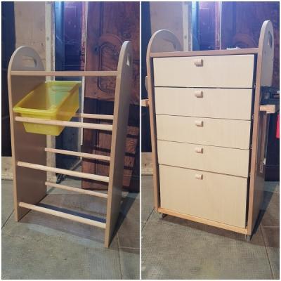 Recyclage servante d atelier